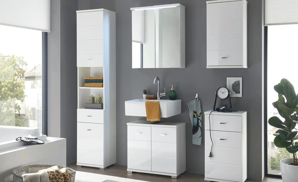 Bild 2 von Waschbeckenunterschrank Polsensee Weiß