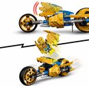 Bild 2 von LEGO® Konstruktionsspielsteine Jays Golddrachen-Motorrad (71768), LEGO® Ninjago, (137 St)