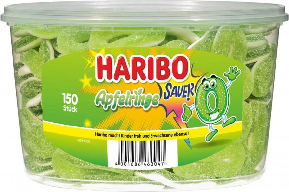 Bild 1 von Haribo Apfelringe sauer