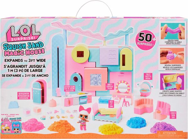 Bild 1 von L.O.L. SURPRISE! Puppenhaus Squish Sand Magic House, inklusive Puppe