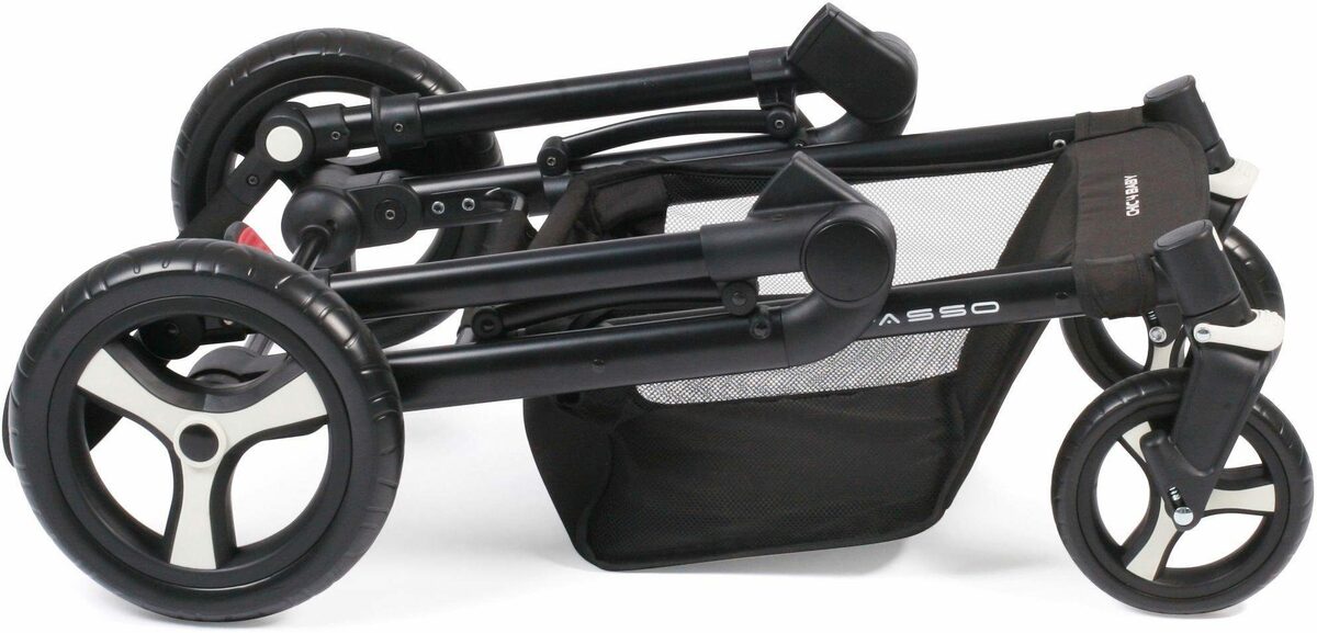 Bild 2 von CHIC4BABY Kombi-Kinderwagen Passo, grau, ; Kinderwagen