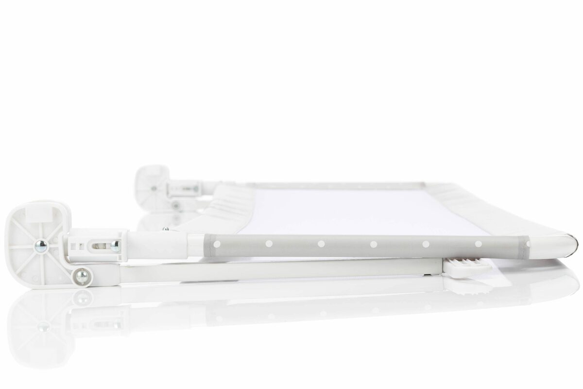 Bild 3 von Fillikid Bettschutzgitter Punkte grau, 135/50 cm, mit Klappfunktion