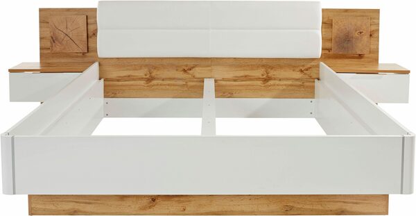 Bild 4 von Schlafkontor Bettanlage Capri, mit 2 Nachttischen und integrierter LED-Beleuchtung