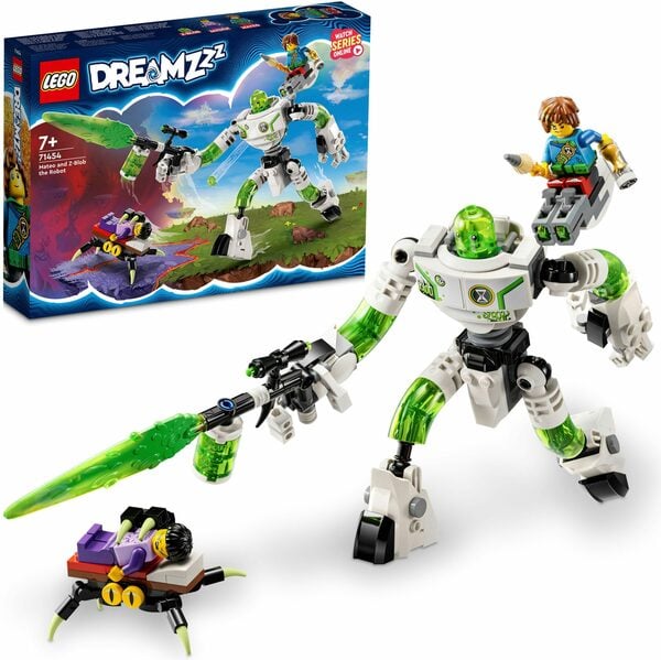 Bild 1 von LEGO® Konstruktionsspielsteine Mateo und Roboter Z-Blob (71454), LEGO® DREAMZzz™, (237 St), Made in Europe