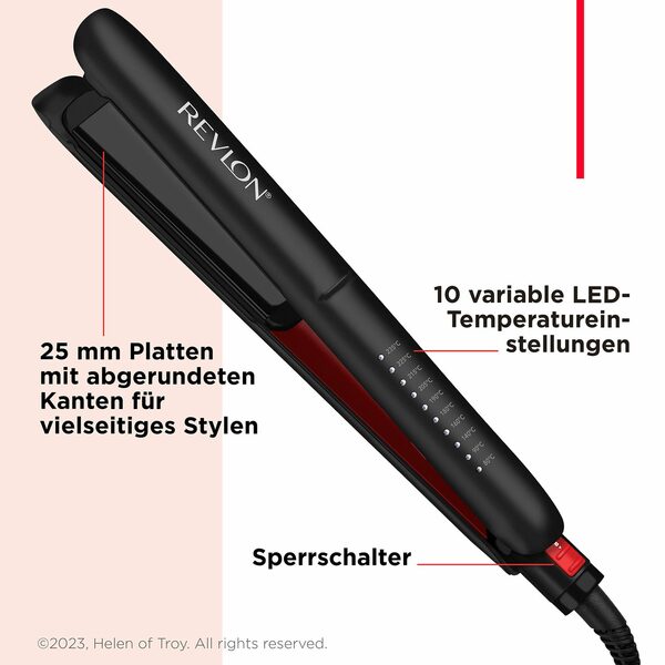 Bild 3 von Revlon Glätteisen SMOOTHSTAY RVST2211 3x Keramik, MIT DREIFACHER BESCHICHTUNG UND KOKOSNUSSÖL-INFUSION