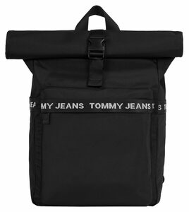 Tommy Jeans Cityrucksack TJM ESSENTIAL ROLLTOP BP, mit gepolstertem Rücken