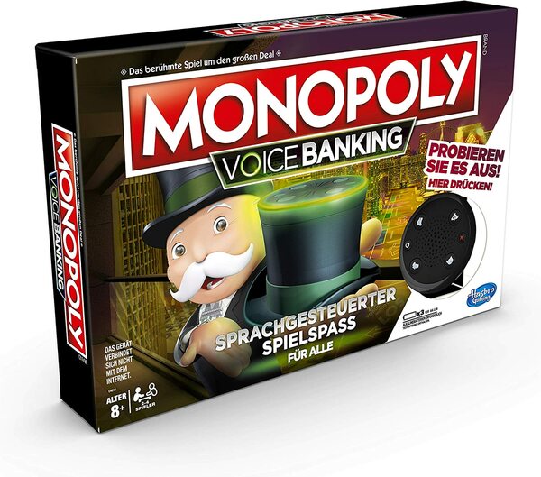 Bild 1 von Hasbro - Monopoly - Voice Banking Brettspiel Gesellschaftsspiel Sprachsteuerung