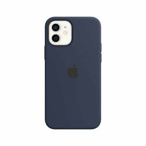 iPhone 12 | 12 Pro Silikon Case mit MagSafe - Dunkelmarine Handyhülle