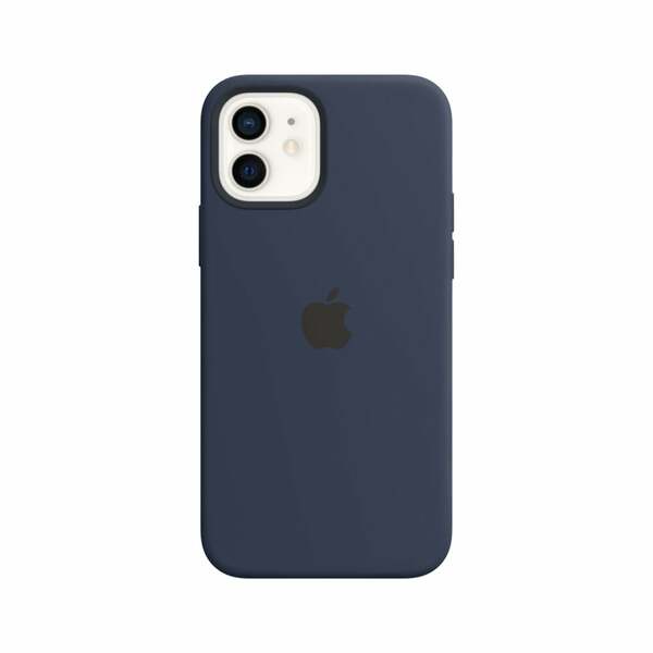 Bild 1 von iPhone 12 | 12 Pro Silikon Case mit MagSafe - Dunkelmarine Handyhülle