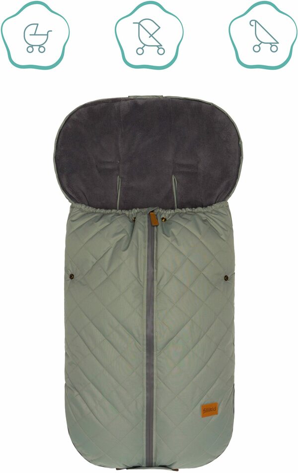 Bild 4 von Fillikid Fußsack Kamet, Winterfußsack, salbei