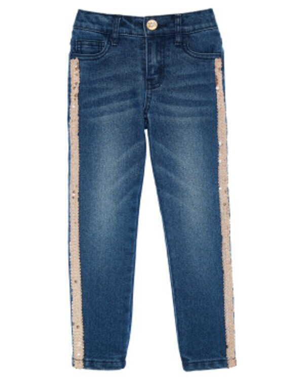 Bild 1 von Thermo-Jeans mit Pailletten
       
      Kiki & Koko Straight-fit
   
      jeansblau dunkel