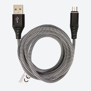 Soundlogic Premium-Ladekabel, USB-Type-A zu Mikro-USB, ca. 2m