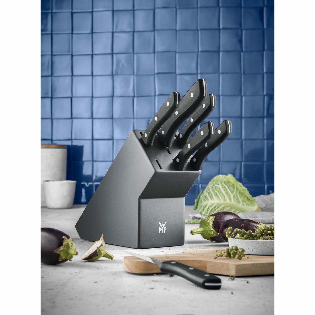 Bild 2 von WMF Messerblock Profi, inkl. 6 Messer aus Spezialklingenstahl