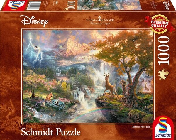 Bild 1 von Puzzle - Disney: Bambi (1000 Teile)