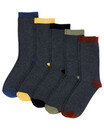 Bild 1 von Socken mit farbigen Details
       
    5 Stück X-Mail 
   
      anthrazit