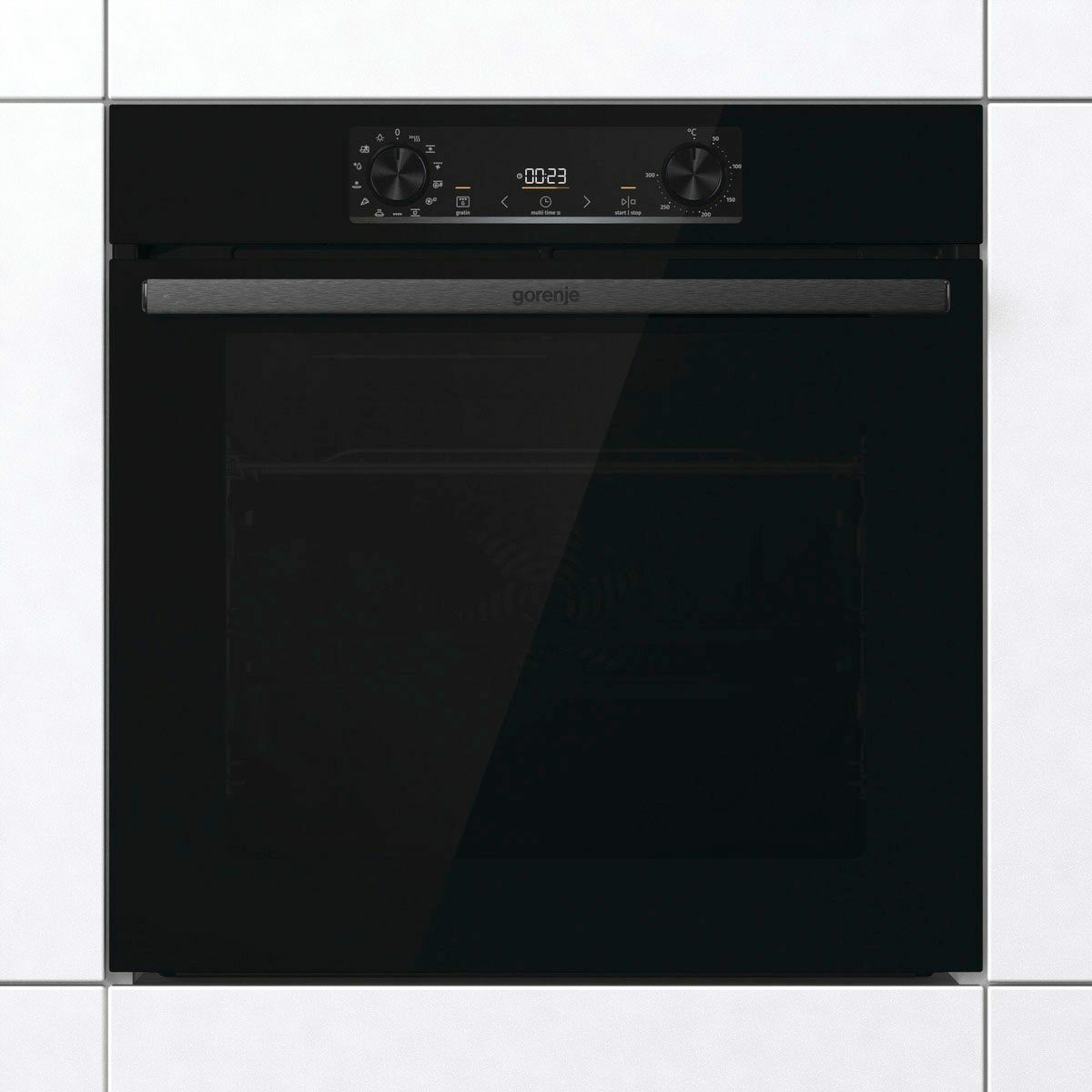 Bild 2 von GORENJE Backofen-Set Black Pacific Basic Set, mit 1-fach-Teleskopauszug, Aqua Clean, ExtraSteam
