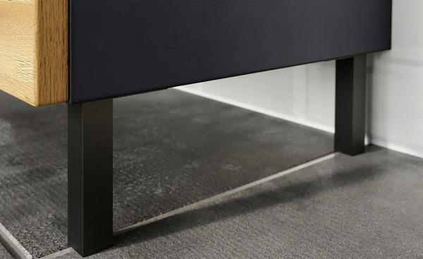 Bild 4 von Waschbeckenunterschrank Seddiner See Graphitgrau / Grandson Eiche (Nachbildung)