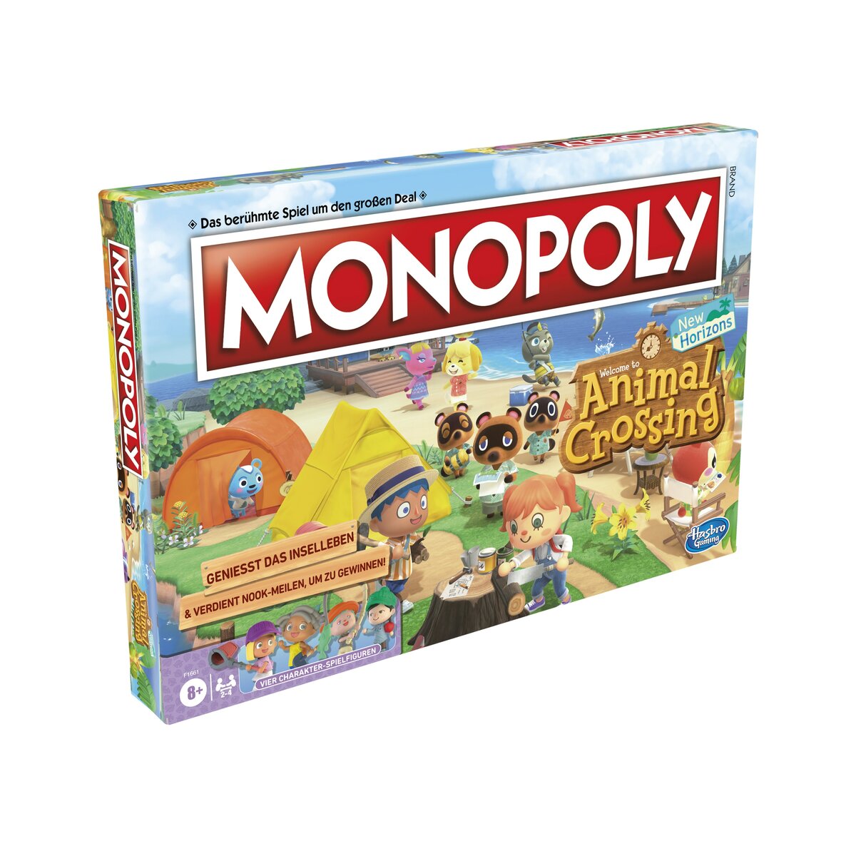 Bild 1 von Hasbro - Monopoly - Animal Crossing New Horizons Brettspiel Gesellschaftsspiel