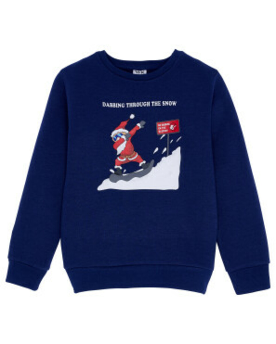 Bild 1 von Sweatshirt Weihnachten
       
      Y.F.K. Rundhalsausschnitt
   
      indigo blau