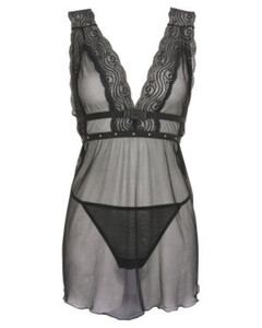 Babydoll + String
       
      Janina 2-tlg. Set
   
      schwarz