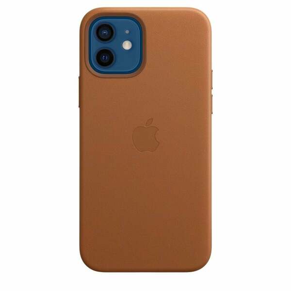 Bild 1 von iPhone 12 | 12 Pro Leder Case mit MagSafe - Sattelbraun Handyhülle