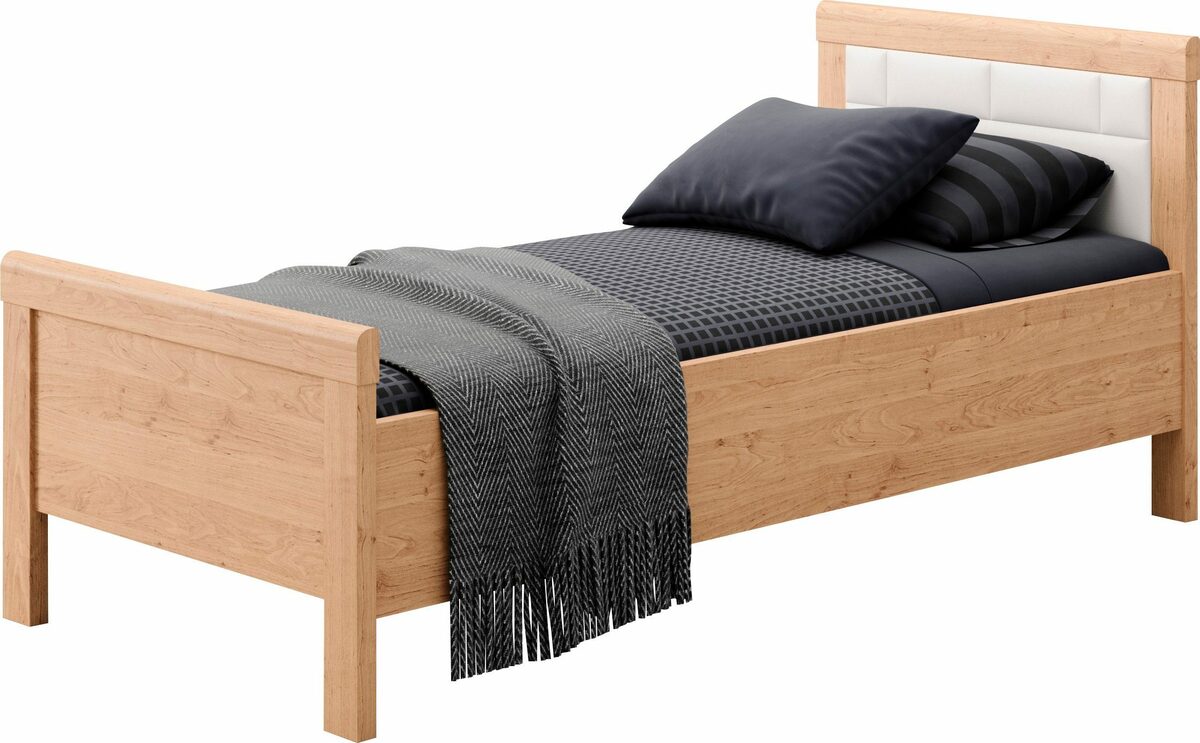 Bild 1 von priess Einzelbett Arnsberg, mit gepolstertem Kopfteil