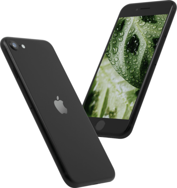 Bild 1 von iPhone SE (2022) 128GB Mitternacht Premium Refurbished Smartphone