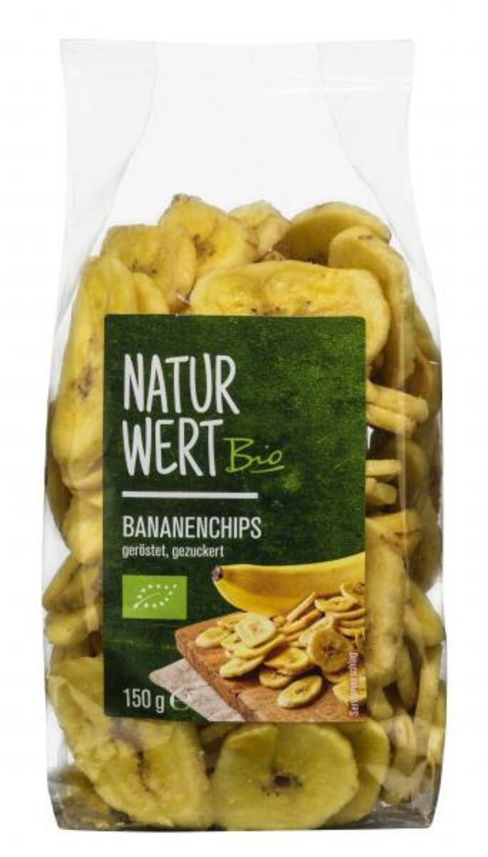 Bild 1 von NaturWert Bio Bananenchips
