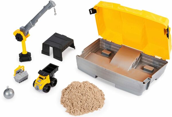 Bild 2 von Spin Master Kreativset Kinetic Sand, Baustellen Koffer, Made in Europe