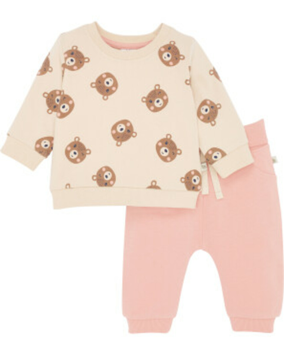 Bild 1 von Minibaby Sweatshirt + Pull-on-Hose
       
      Identic Nature 2-tlg. Set
   
      naturfarben