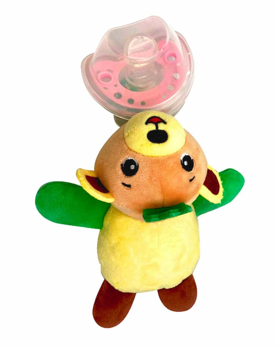 Bild 1 von Baby Schuller mit einem Plüschspielzeug Bär