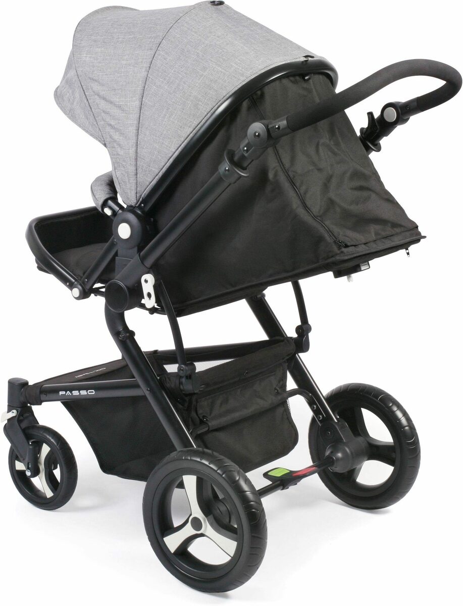 Bild 3 von CHIC4BABY Kombi-Kinderwagen Passo, grau, ; Kinderwagen