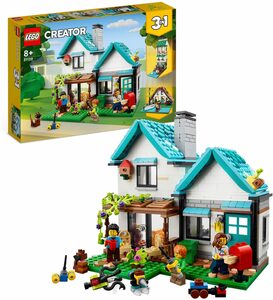 LEGO® Konstruktionsspielsteine Gemütliches Haus (31139), LEGO® Creator 3in1, (808 St)