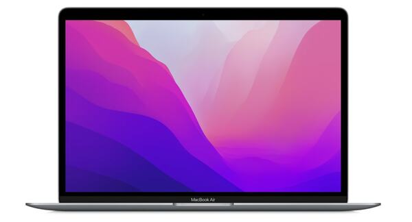 Bild 1 von MacBook Air 13,3 Zoll CTO space grau, 2020, Apple M1 8C7G, 16GB, 1TB SSD