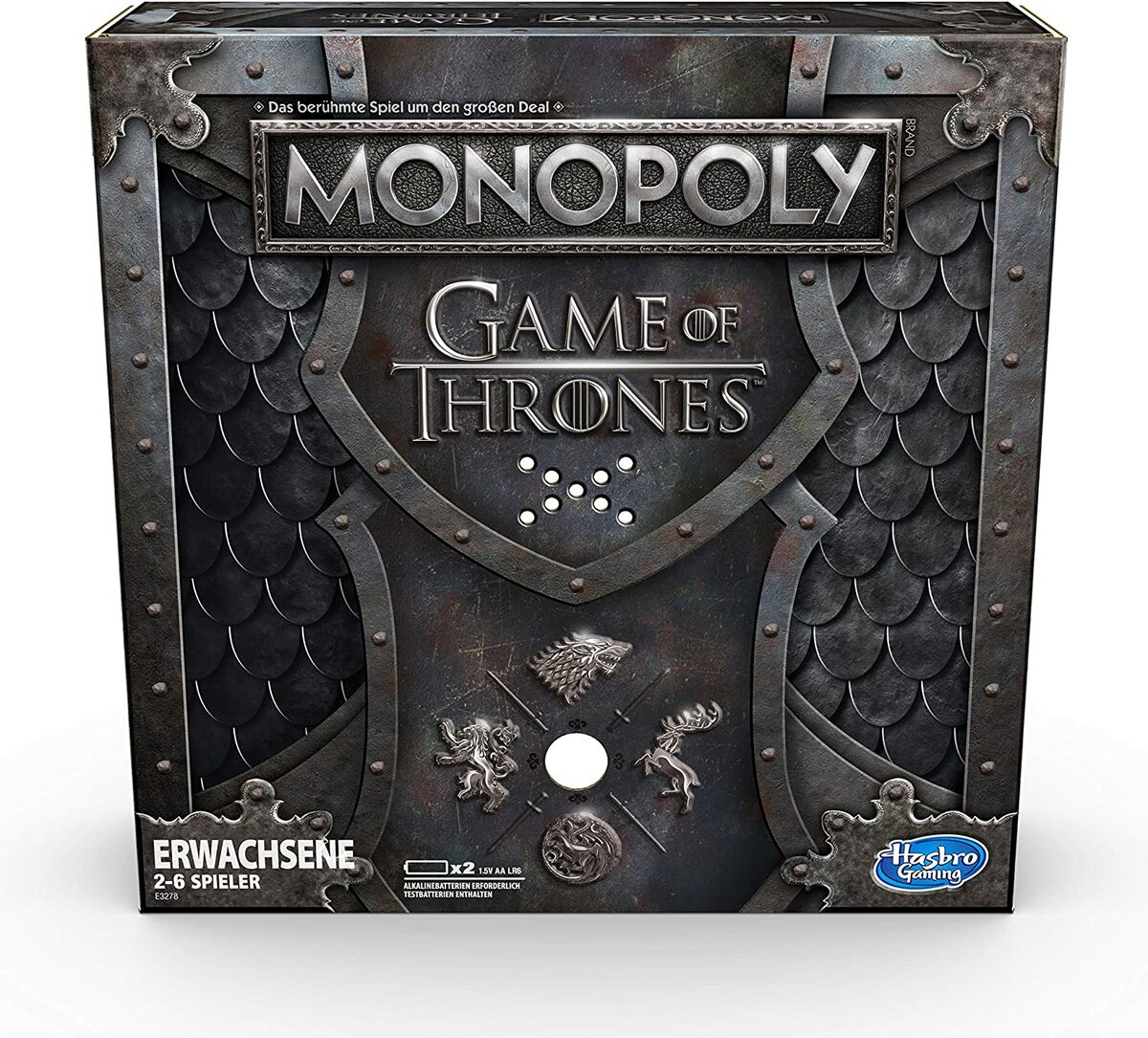 Bild 1 von Hasbro - Monopoly Game of Thrones - mit Musikausgabe