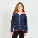 Bild 1 von Fleecejacke Segeln Kinder Sailing 500 warm wendbar marineblau/rosa