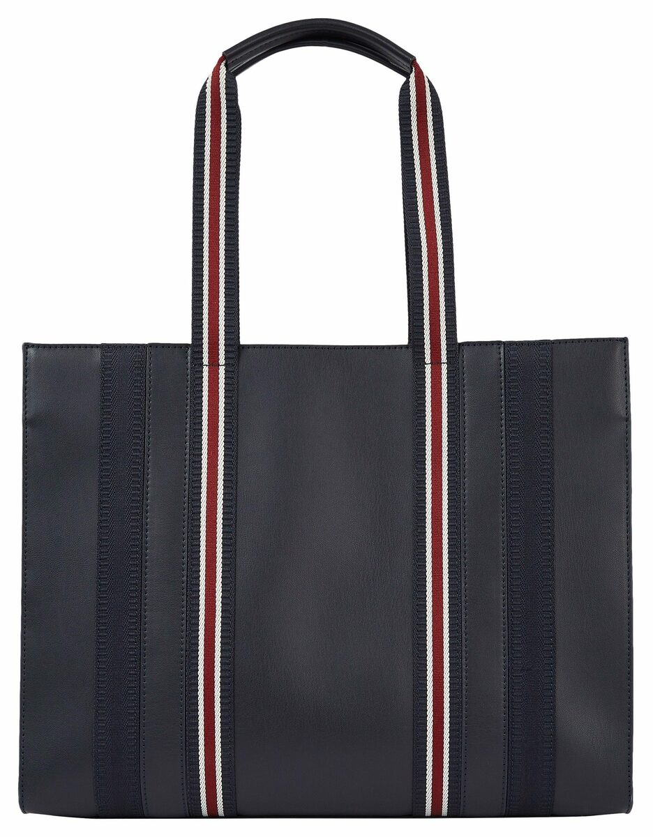 Bild 2 von Tommy Hilfiger Shopper TH IDENTITY MED TOTE CORP, mit TH-Monogramm vorne