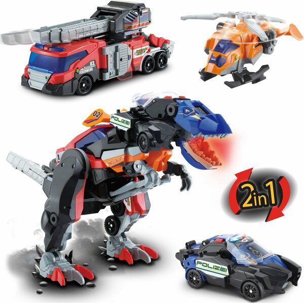 Bild 2 von Vtech® Spielfigur Switch & Go Dinos 3-in-1 Super-TRex, mit Sound