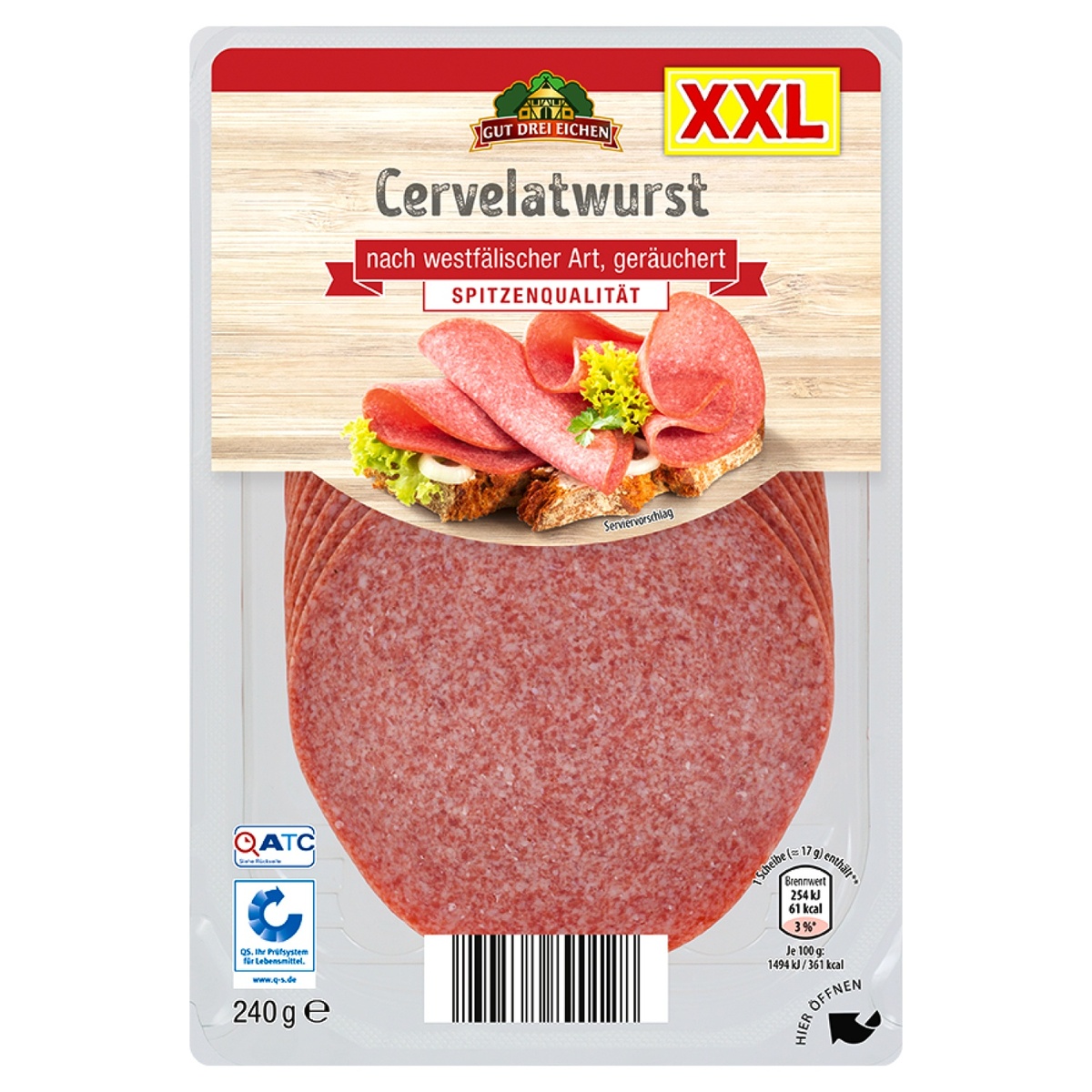 Bild 2 von GUT DREI EICHEN Salami 240 g
