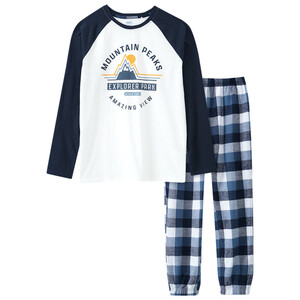 Jungen Schlafanzug mit Flanellhose