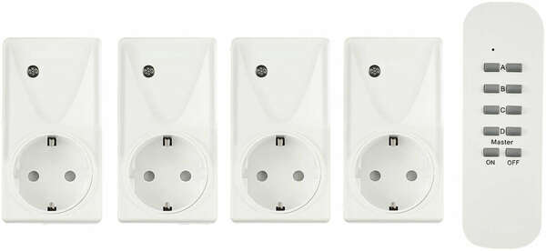 Bild 1 von SWITCH ON® Indoor-Funksteckdosen-Set