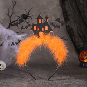 Jovono Halloween Stirnbänder Spinnennetz Haarreifen Flederma