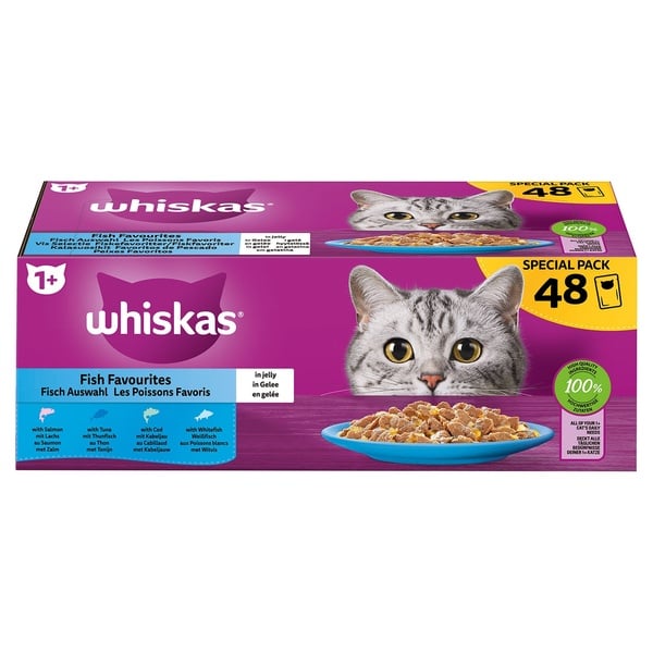 Bild 1 von WHISKAS®  Katzennassfutter 4,08 kg