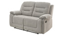 Bild 1 von Einzelsofa 2-Sitzer grau 162 cm - mit Relaxfunktion - SYLT