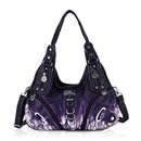 Bild 1 von angel kiss Damen Schultertasche Hobo Tasche Umhängetaschen Schlusstaschen Henkeltaschen weiches PU Leder mit Reißver Handtasche Viele Fächer tolle tasche für Frauen