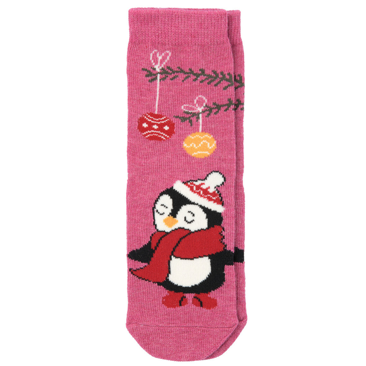 Bild 1 von 1 Paar Kinder Weihnachtssocken mit Pinguin