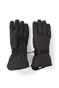 C&A Ski-Handschuhe, Schwarz, Größe: 8