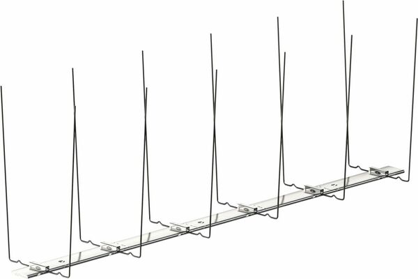 Bild 1 von Sarei Taubenschutz Typ 1, 2-reihig
, 
biegeelastische V2A-Federspeichen, rostfrei, 33,3 cm lang