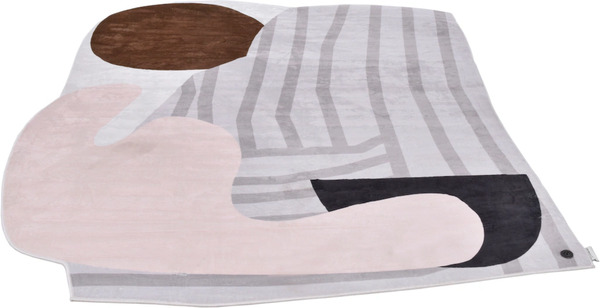 Bild 1 von TOM TAILOR HOME Teppich "Shapes - SEVEN", Motivform, Kurzflor, bedruckt, modernes Design