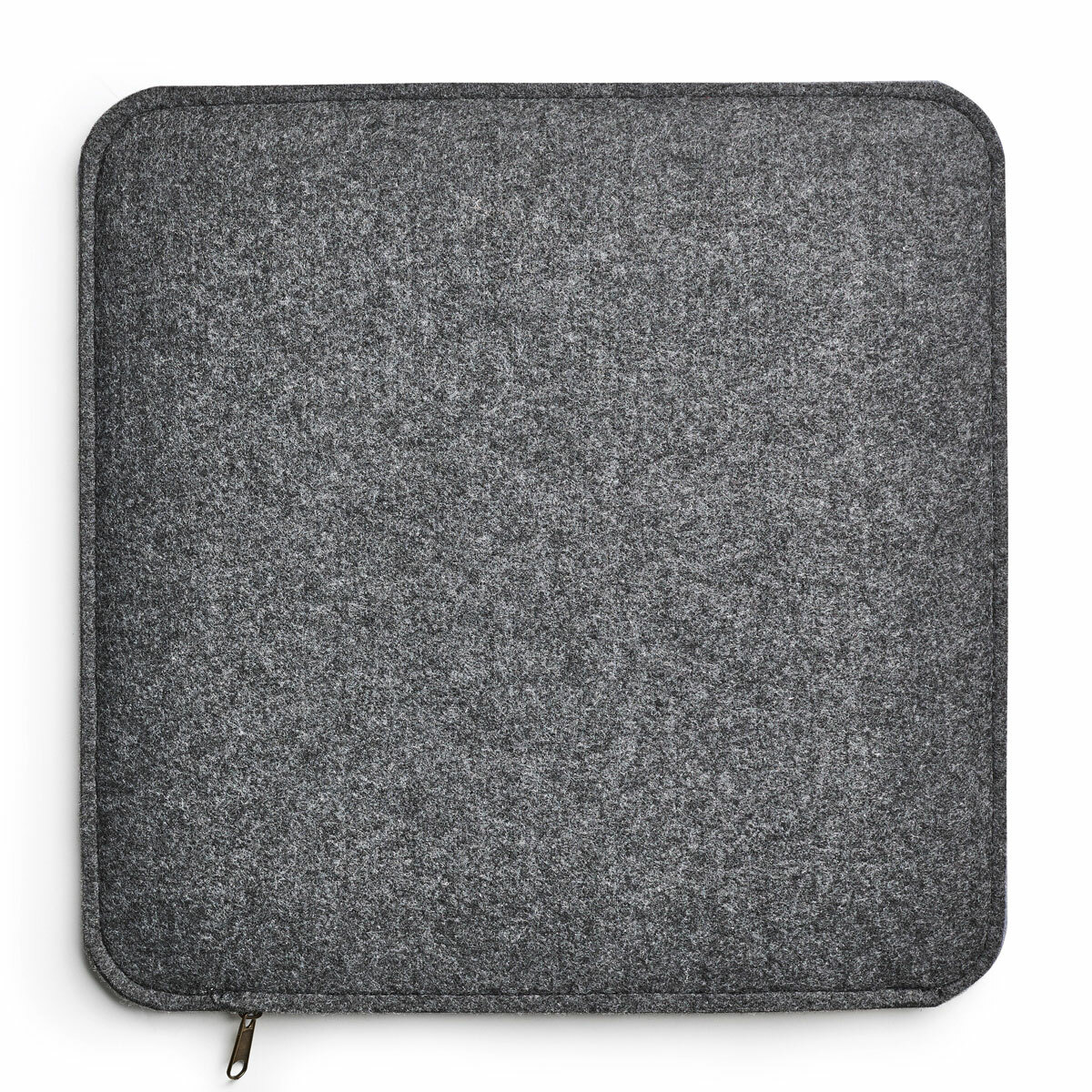 Bild 2 von AMARE Home&Living 6er Set Sitzkissen Filz zum Wenden, 35 x 35 cm, dunkelgrau / hellgrau. Achtung: Ve